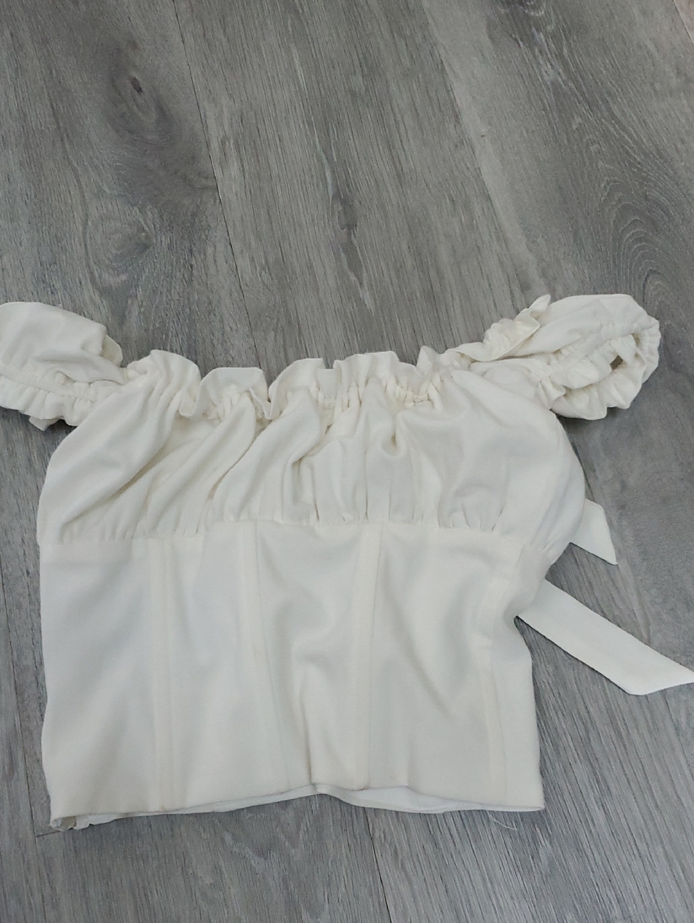 I.AM.GIA Naomi Ruffle Bustier Top Size Xs - Picture 12 of 12